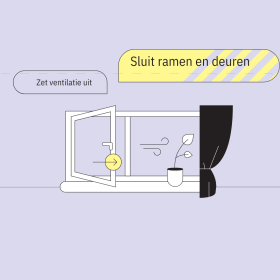 Afbeelding 'Sluit ramen en deuren'